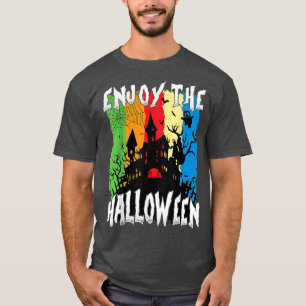 Camiseta Enjoy The Halloween Haunted House