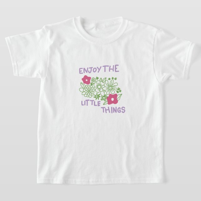 Camiseta Enjoy The Little Things (Postura )