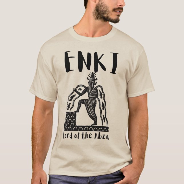 Camiseta Enki Ea Senhor do Abzu (Frente)