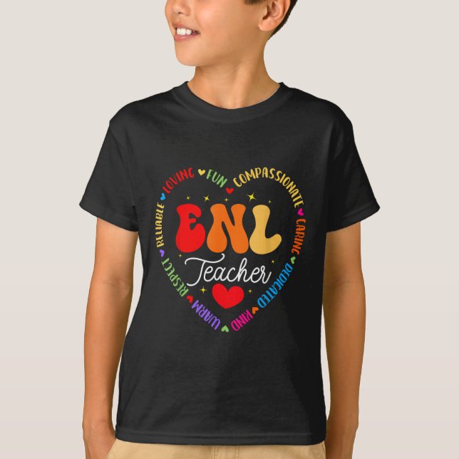 Camiseta Enl Professora Esquadrão Inglês Nova Língua - Trip (Frente)