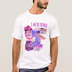 Camiseta Enneagram Tipo 5 - Eu Sou O Pensador