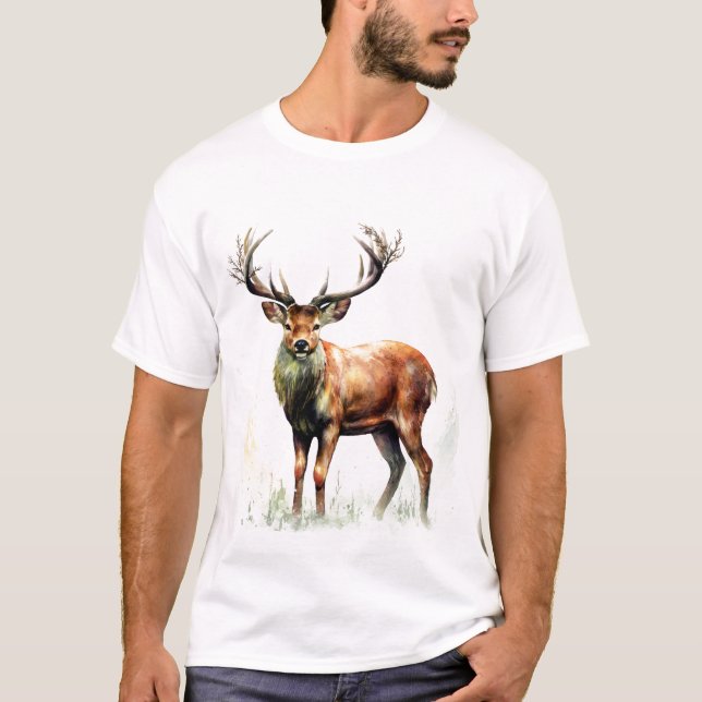 Camiseta Enorme Deer (Frente)