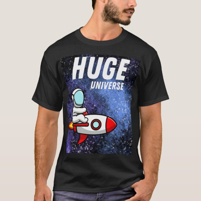Camiseta enorme universo (Frente)