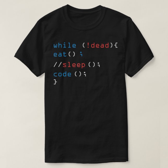 Camiseta Enquanto Não Comer Morto, Coma Ciência De Hack Tec (Frente do Design)