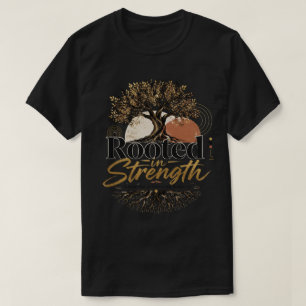 Camiseta Enraizado em Força