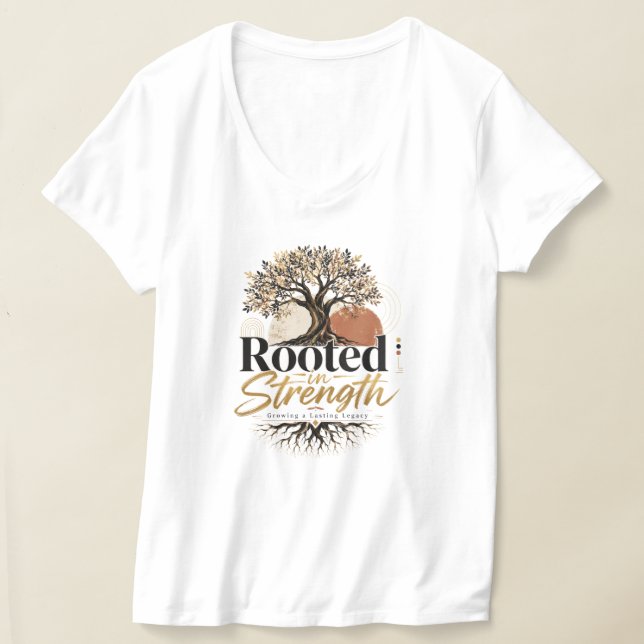 Camiseta Enraizado em Força (Postura )