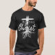 Camiseta Enraizado em Jesus cristão religioso, Cristo  (Frente)