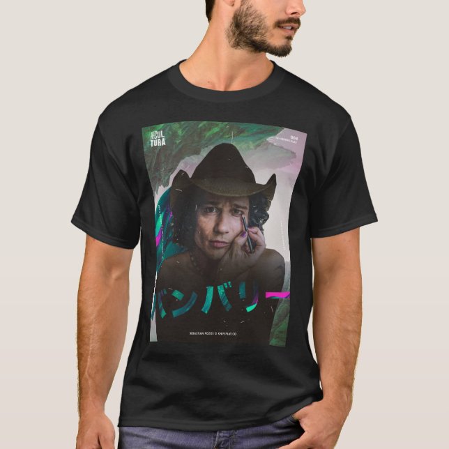 Camiseta Enrique Bunbury - Recultura 004 V-Neck T-Shirt (Frente)