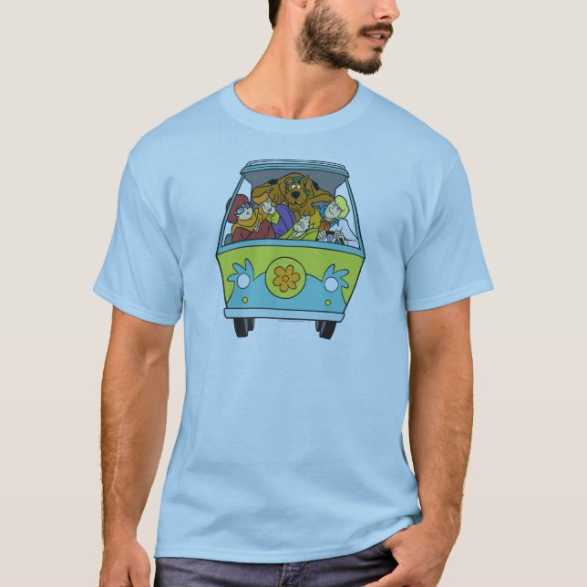 Camiseta Enrolado Na Máquina Misteriosa (Frente)