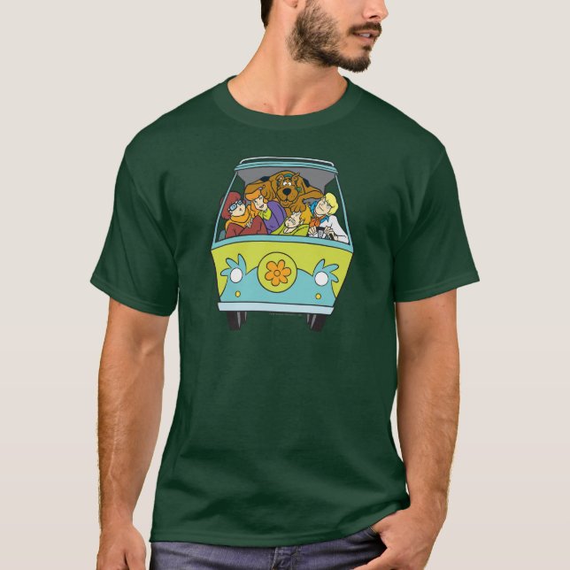 Camiseta Enrolado Na Máquina Misteriosa (Frente)