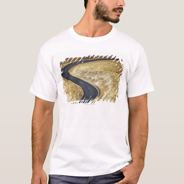 Camiseta Enrolamento vazio estrada pavimentada (Frente)