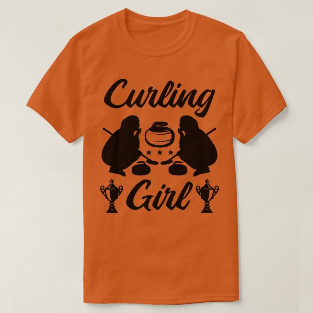 Camiseta Enrolando Menina Engraçada (Frente do Design)
