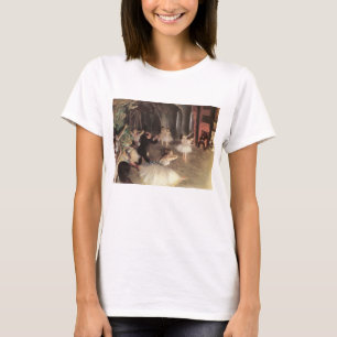 Camiseta Ensaio no palco por Edgar Degas