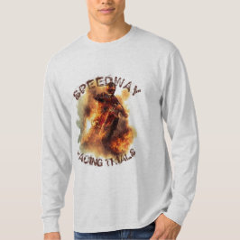 Camiseta Ensaios de corridas de autoestrada - Camisa-T masc