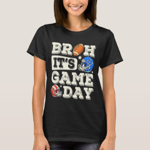 Camiseta Ensinado Engraçado Ensinando O Dia Do Jogo América