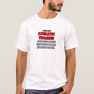 Camiseta Ensinador Atletico Engraçado. Muito improvável