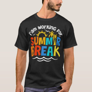 Camiseta Ensinando amantes que estou trabalhando para a fol