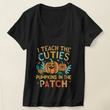 Ensinando Cutie Pumpkins no Patch Halloween