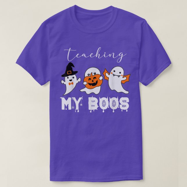 Camiseta Ensinando meu Boo 6471 (Frente do Design)