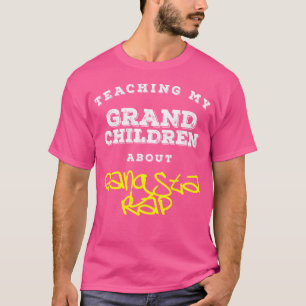Camiseta Ensinando Meus Avós Sobre Gangsta Rap Cm