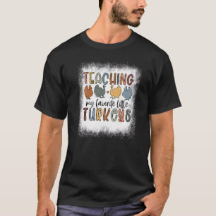 Camiseta Ensinando Meus Pequenos Perus Obrigados de Profess