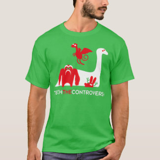 Camiseta Ensinar a Controvérsia por Cryptozoo