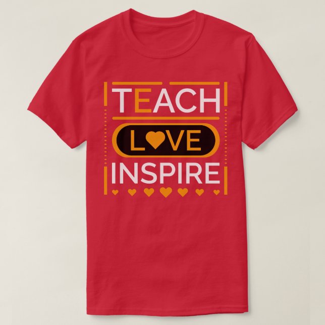 Camiseta Ensinar Amor 2 (Frente do Design)