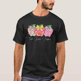 Camiseta Ensinar Amor Inspira Lápis de Arco de Coquette do