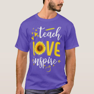 Camiseta Ensinar Amor Inspira Lingueira, Professora Appreci