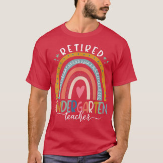Camiseta Ensinar Amor Inspire Boho Arco-Íris Aposentado Jar
