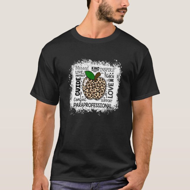 Camiseta Ensinar Amor Leopardo Tipo B (Frente)