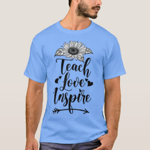 Camiseta Ensinar Amor, Professor Para Homens Mulheres, Engr