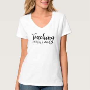 Camiseta Ensinar é uma Forja de Intelectos.