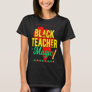 Camiseta Ensinar História Negra Mês Crianças Professores Af
