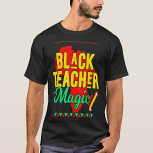Camiseta Ensinar História Negra Mês Crianças Professores Af