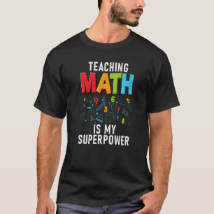Camiseta Ensinar Matemática É O Meu Matriz De Ensino De Sup