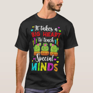 Camiseta Ensinar Mentes Especiais Autismo Professor Autismo