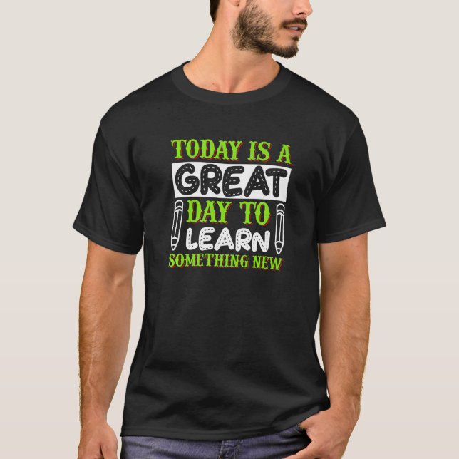 Camiseta Ensinar Um Excelente Bonito Para Aprender Alguma C (Frente)