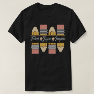 Camiseta Ensine, Ame, Inspire