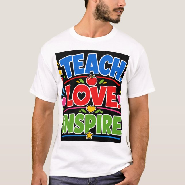 Camiseta Ensine Amor Inspire (Frente)