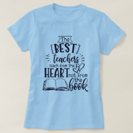 Camiseta Ensine de coração, Fatos Nutricionais do Professor
