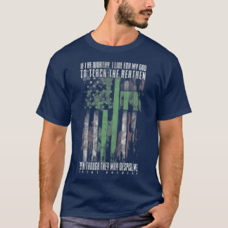 Camiseta Ensine O Dia de São Patrício Do Cabeçalho