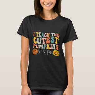 Camiseta Ensine O Pumpkins Mais Corajoso No Fal Do Professo