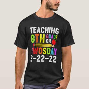 Camiseta Ensino 8º Grau No 2-22-22 22º T