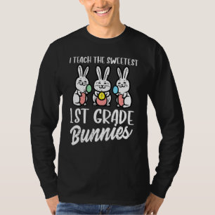 Camiseta Ensino A Mais Doce Páscoa De Bonecas De 1 rua