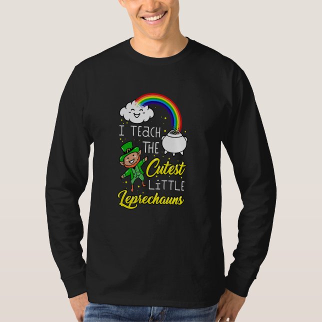 Camiseta Ensino A Rua De Leprechauns Mais Capazes, Patrick  (Frente)