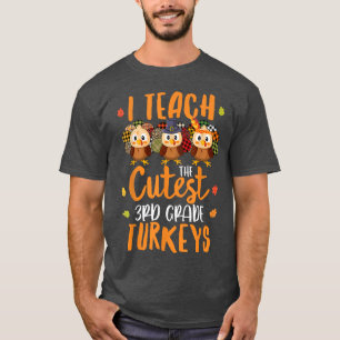 Camiseta Ensino A Turquia Do Terceiro Grau Que Cai No Outon