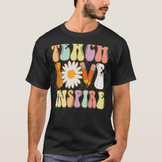 Camiseta ENSINO ADORA INSPIRE de volta aos Professores Bons