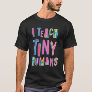 Camiseta Ensino Apreciação de Professores da Pré-escola Hum