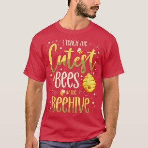 Camiseta Ensino As Abelhas Mais Justas No Jardim De Infânci